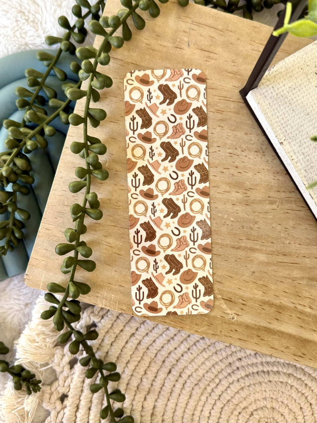Cowboy Bookmark - Western Bookmark - Cowboy Romance