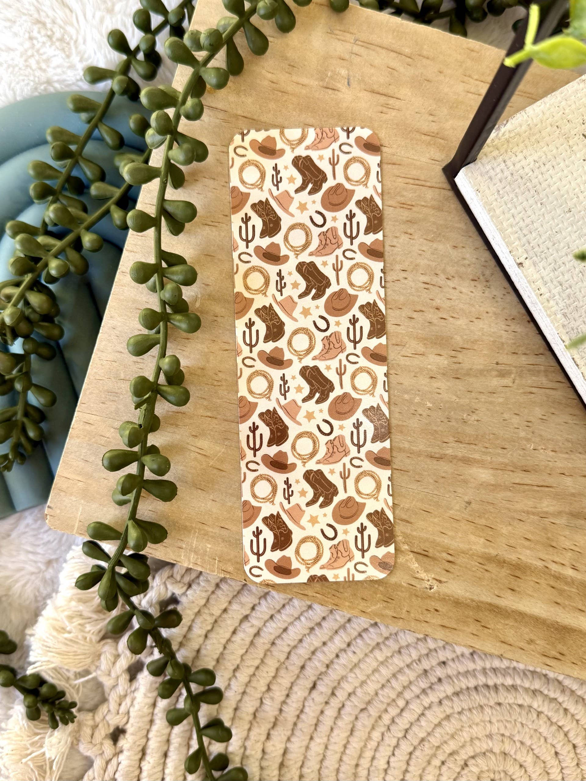 Cowboy Bookmark - Western Bookmark - Cowboy Romance