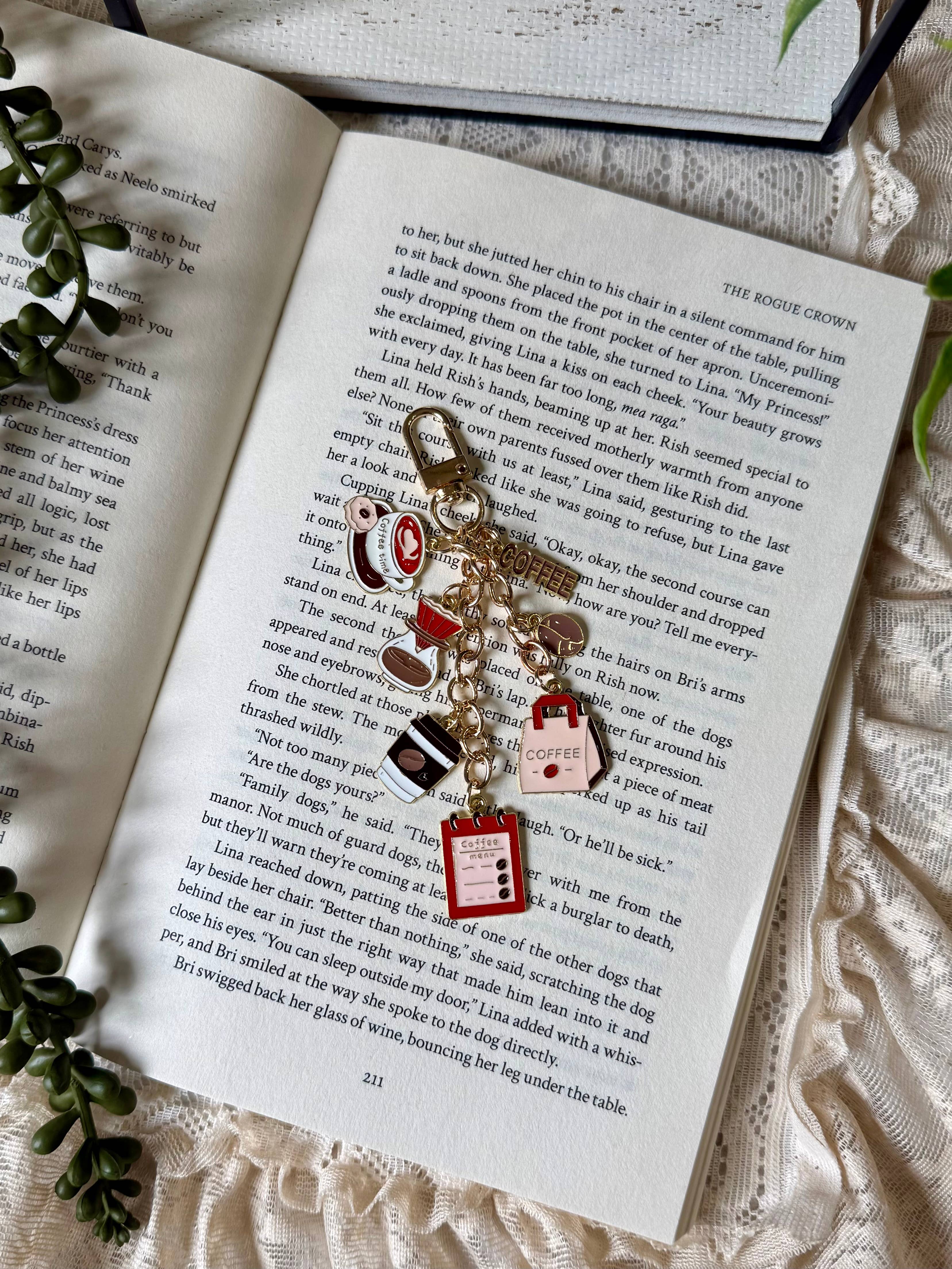 Coffee Kindle Charm - Coffee Phone Charm