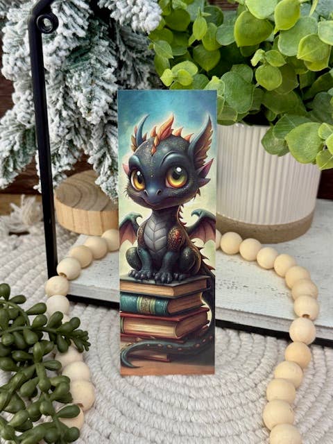 Fantasy Readers Ticket- Dragon Bookmark