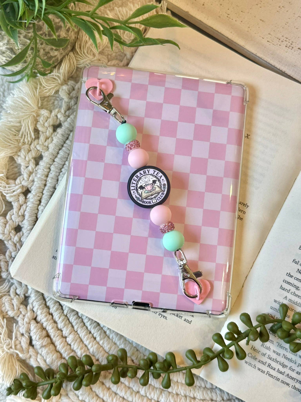 Dragon Beaded Kindle Strap