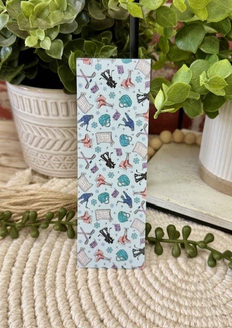 Hockey Bookmark - Hockey Romance Bookmark
