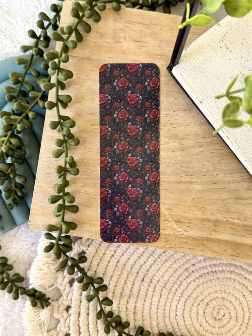 Dark Romance Bookmark - Romance Bookmark - Rose Bookmark