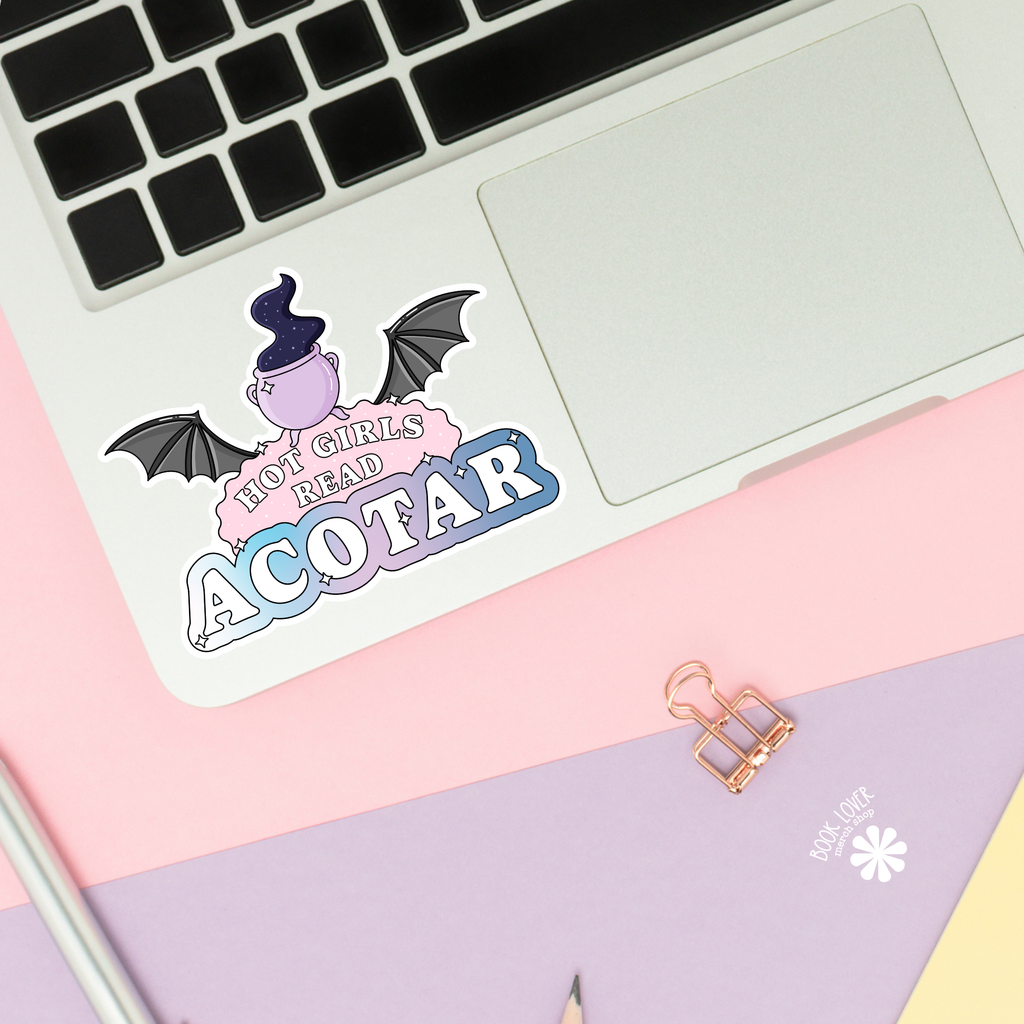 Hot Girls Read Acotar Stickers