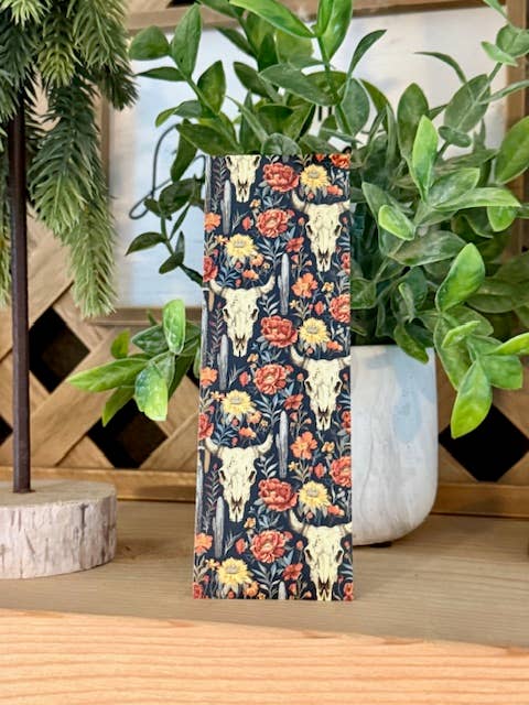 Cowboy Skull Boho Bookmark