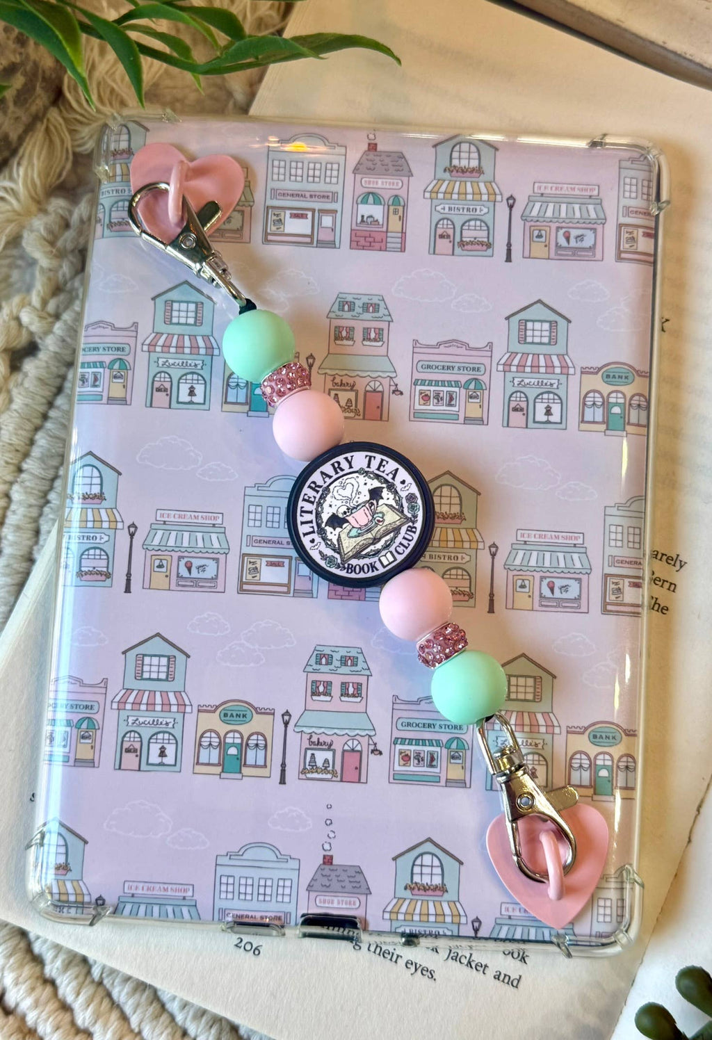 Dragon Beaded Kindle Strap