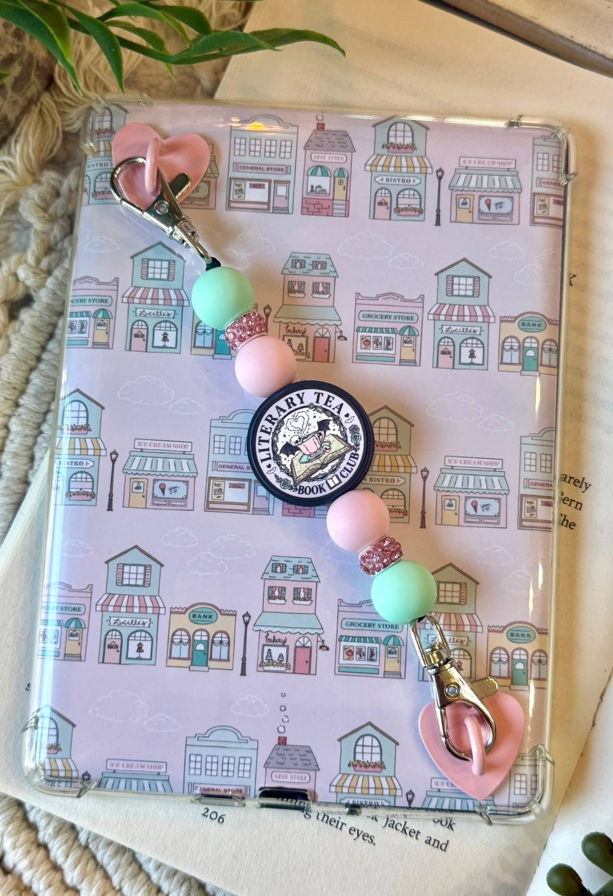 Dragon Beaded Kindle Strap