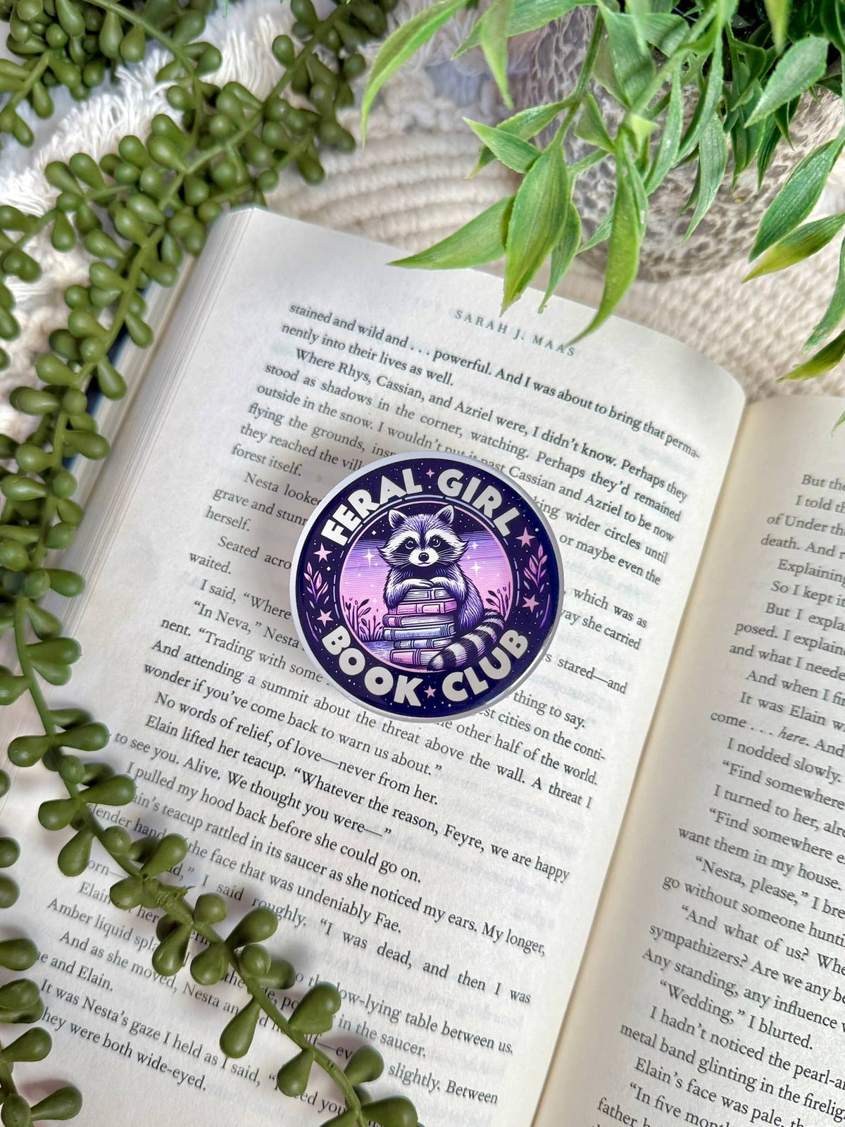 Bookish Reading Kindle Grip - Bookish Kindle Phone Grip -