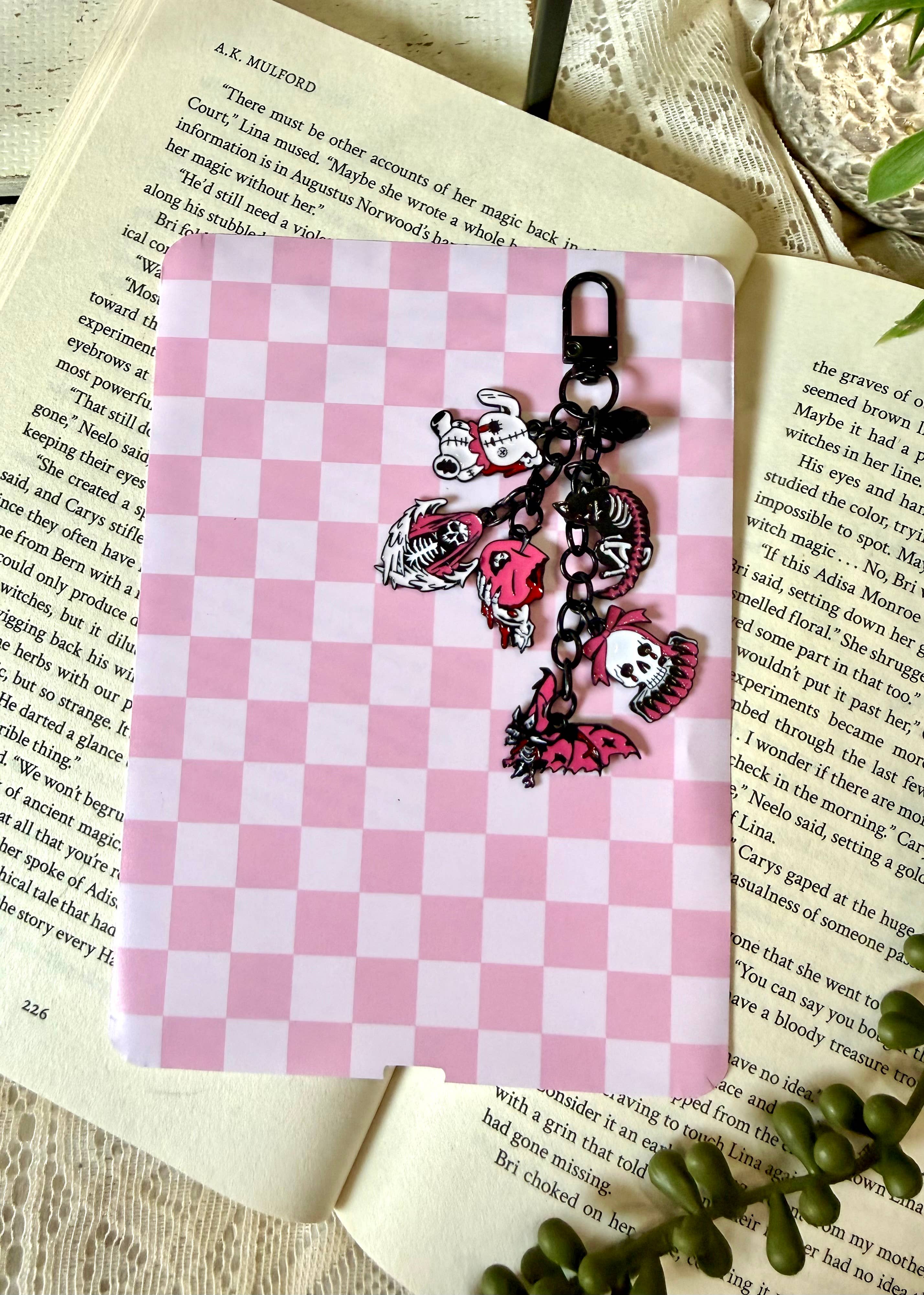 Halloween Punk Pastel Goth Kawaii Creepy Kindle Charms