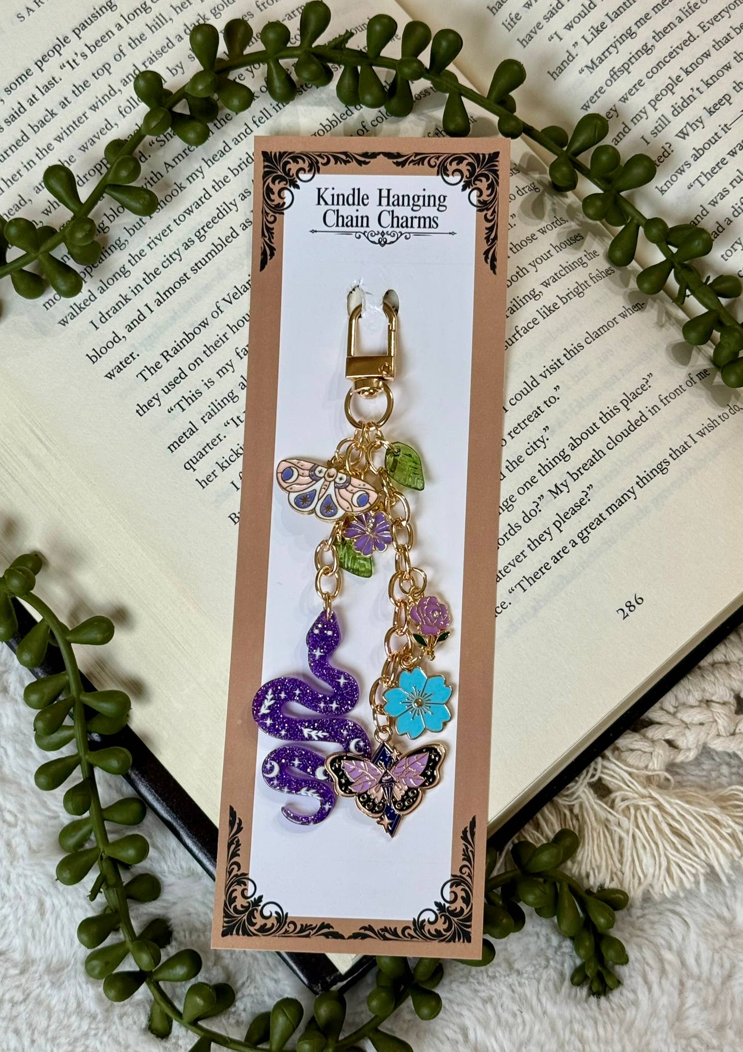 Mystic Moth Kindle Charm - Mystic Moth Phone Charm