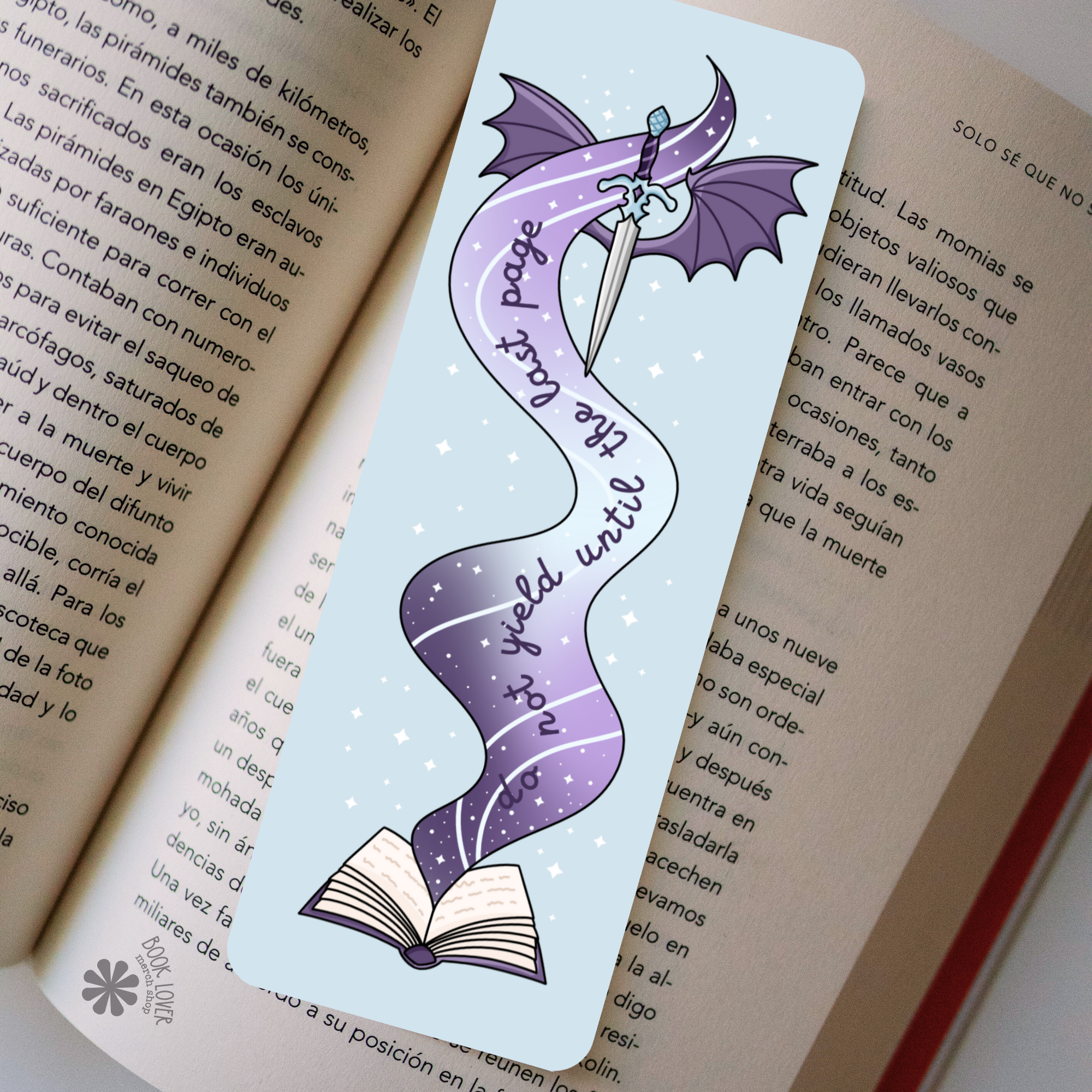Do Not Yield Until The Last Page Bookmark