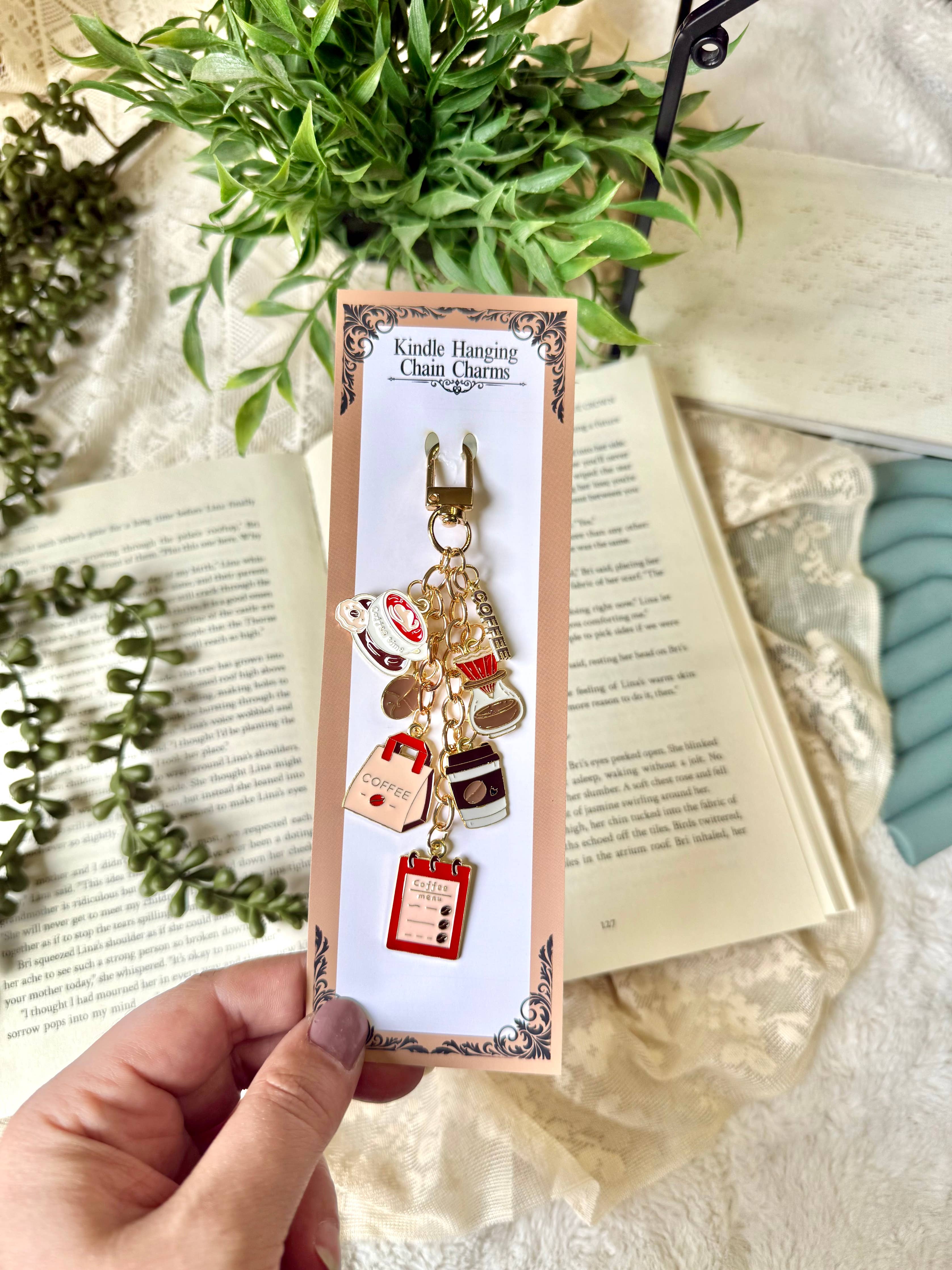 Coffee Kindle Charm - Coffee Phone Charm