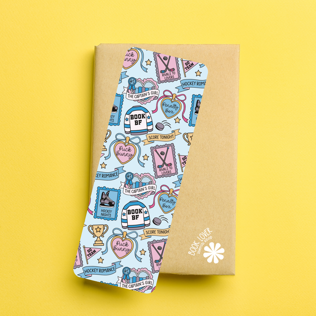 Hockey Romance Bookmark / Puck Bunny Sports Romance