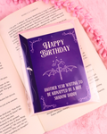 Shadow Daddy Spicy Romantasy Bookish Birthday Card