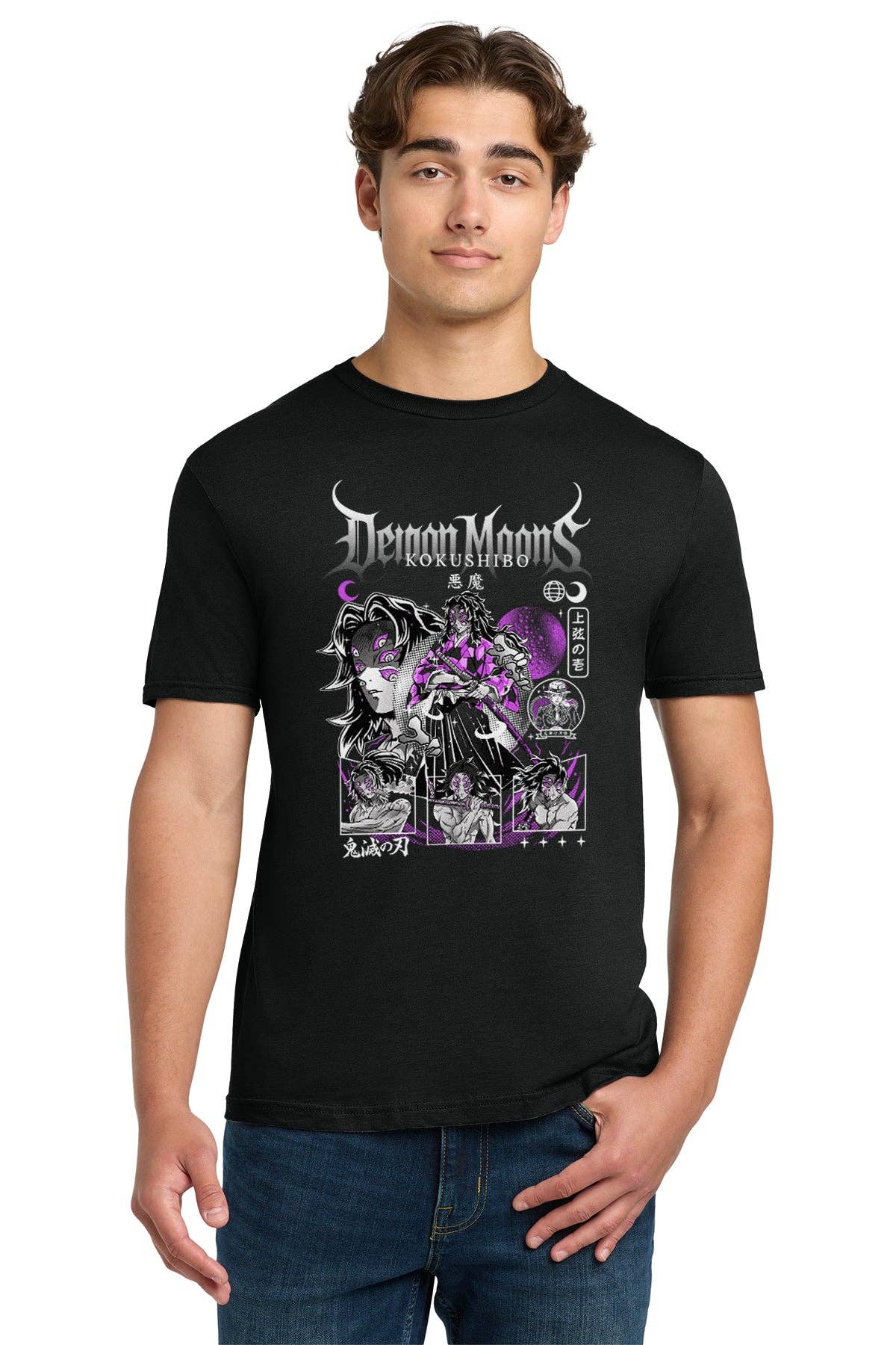 Demon Slayer Kokushibo Upper Moon Adult Unisex T-Shirt