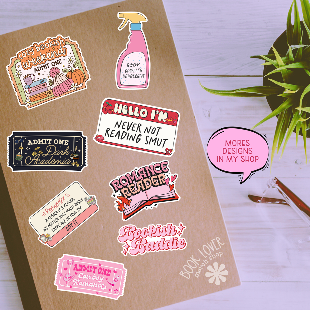 Support Your Local Book Dealer Stickers / Bookish Stickers