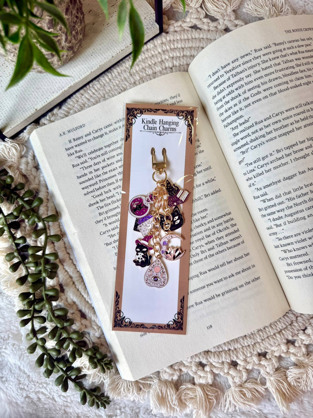 Witch Kindle Charm - Halloween Witch Phone Charm