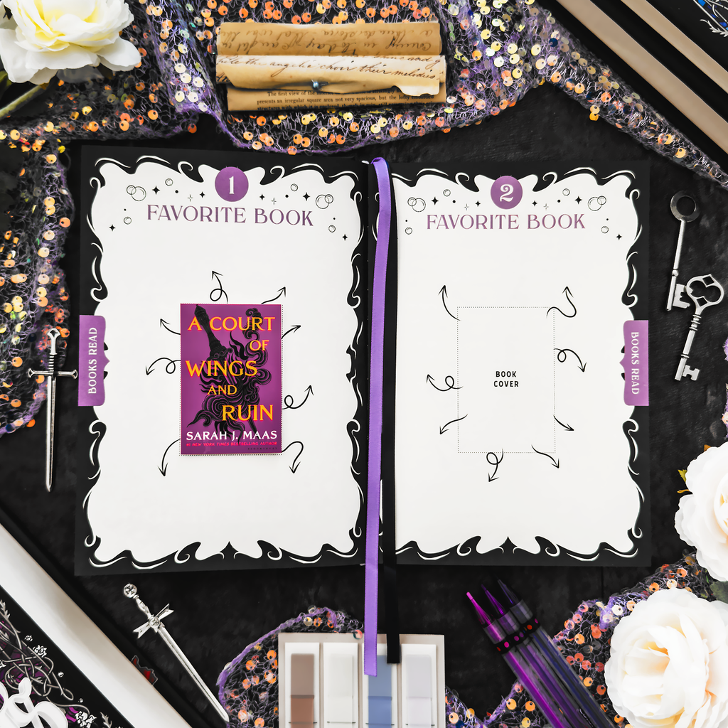 A Court of Thorns and Roses: House of Wind Library Reading Journal for Readers