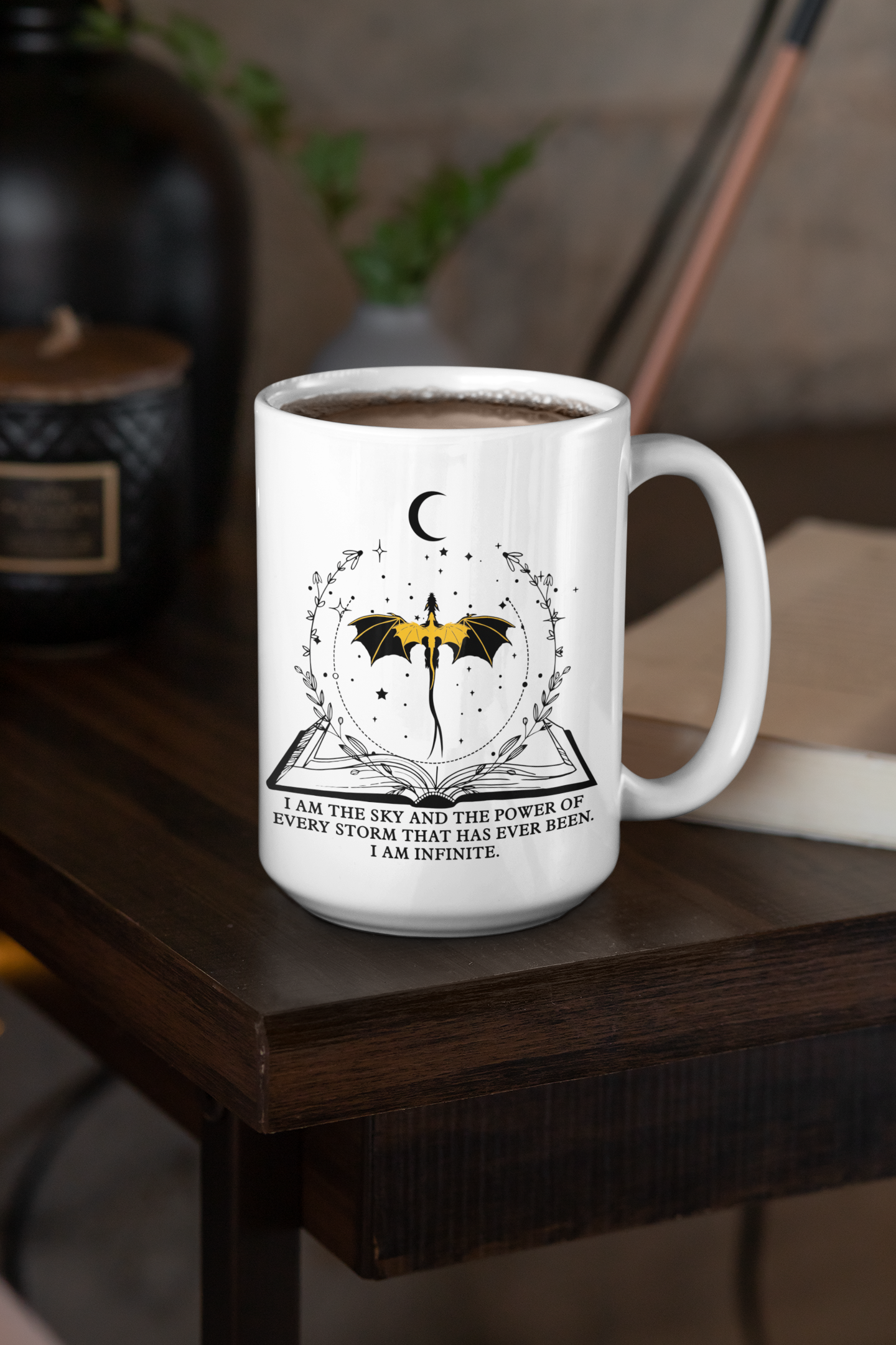 FW Infinite Quote - Bookish - Ceramic Mug 15oz