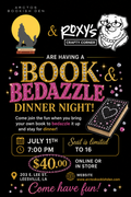 Book Bedazzle & Dinner Night