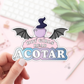 Hot Girls Read Acotar Stickers