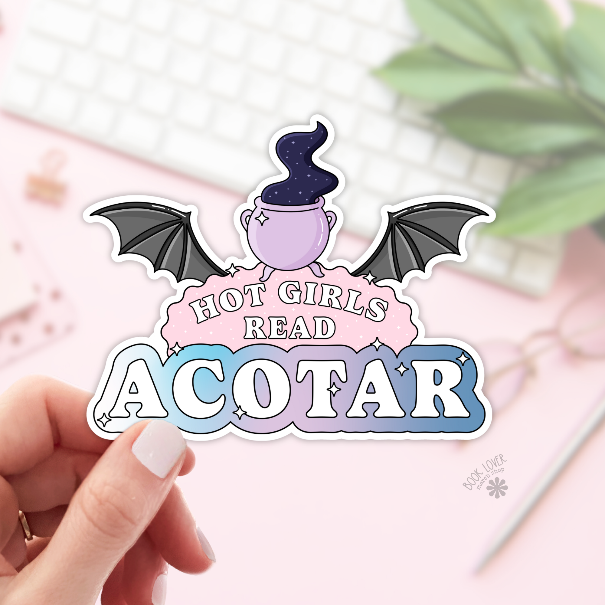 Hot Girls Read Acotar Stickers
