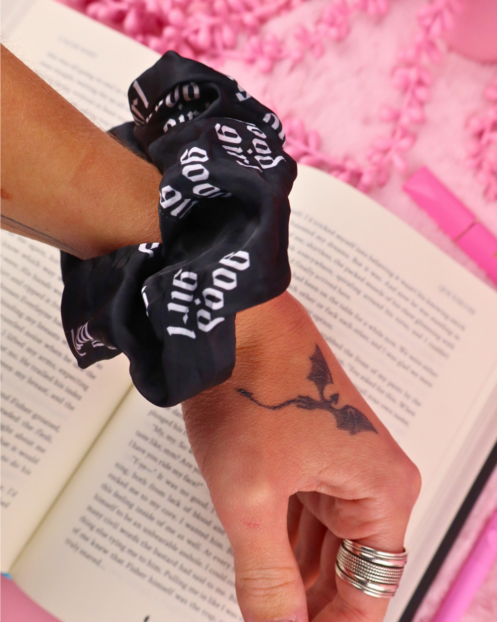 Good Girl Scrunchie for Readers of Spicy Books