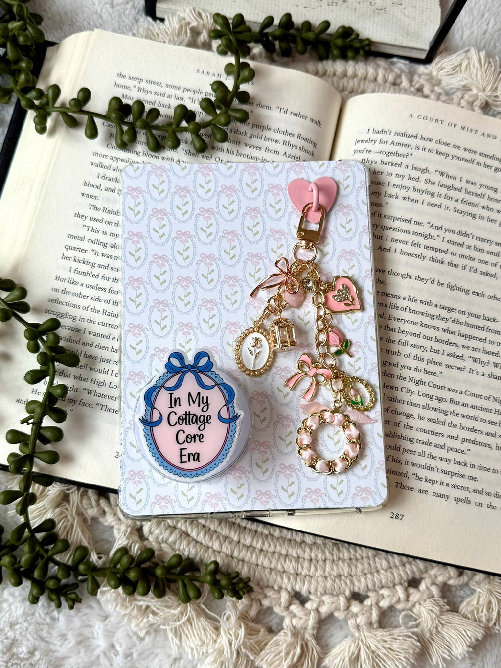 Pretty Coquette Kindle Charm - Coquette Phone Charm