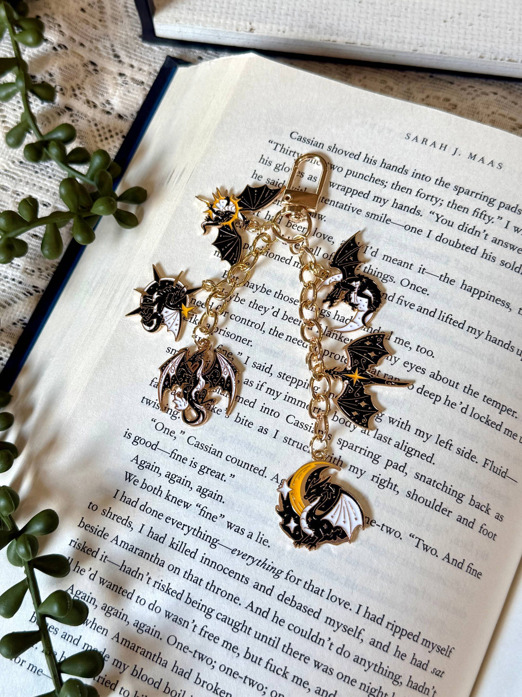 Dragon Kindle and Phone Charms