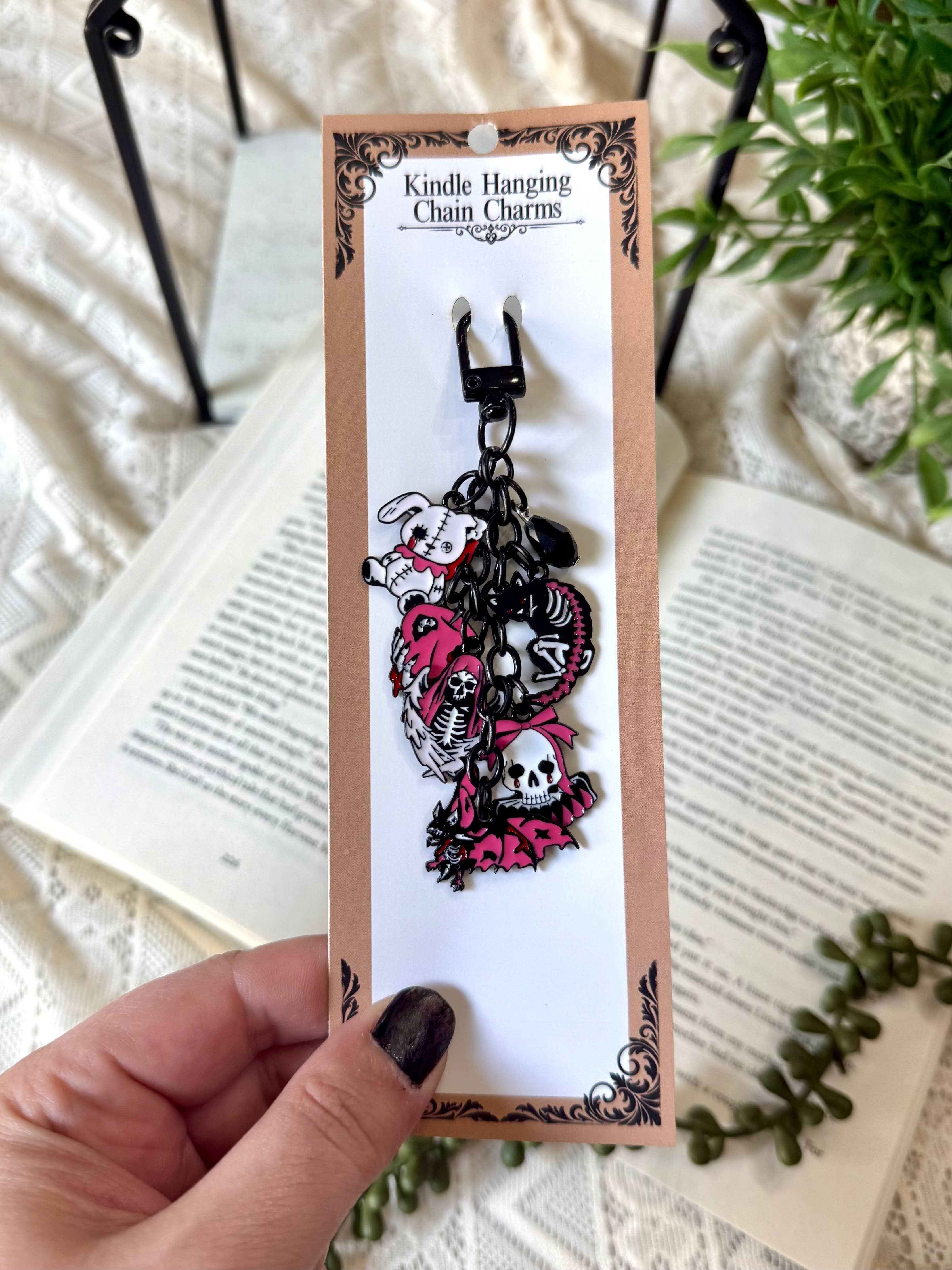 Halloween Punk Pastel Goth Kawaii Creepy Kindle Charms
