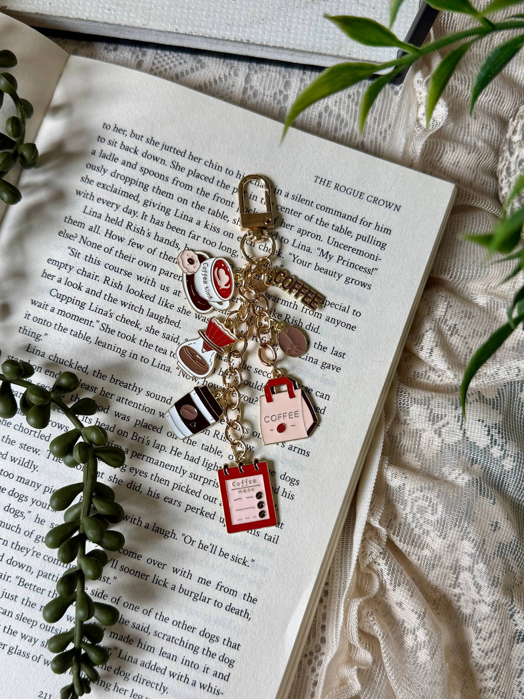 Coffee Kindle Charm - Coffee Phone Charm