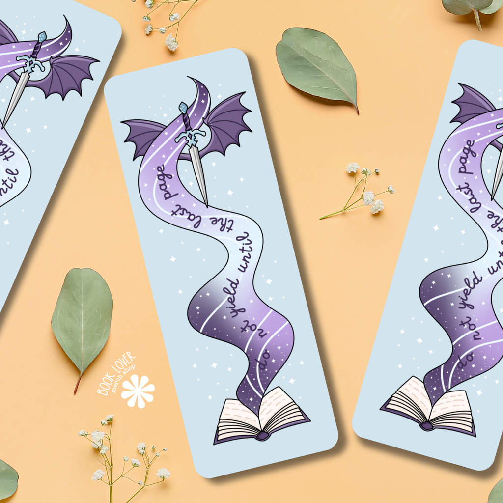 Do Not Yield Until The Last Page Bookmark