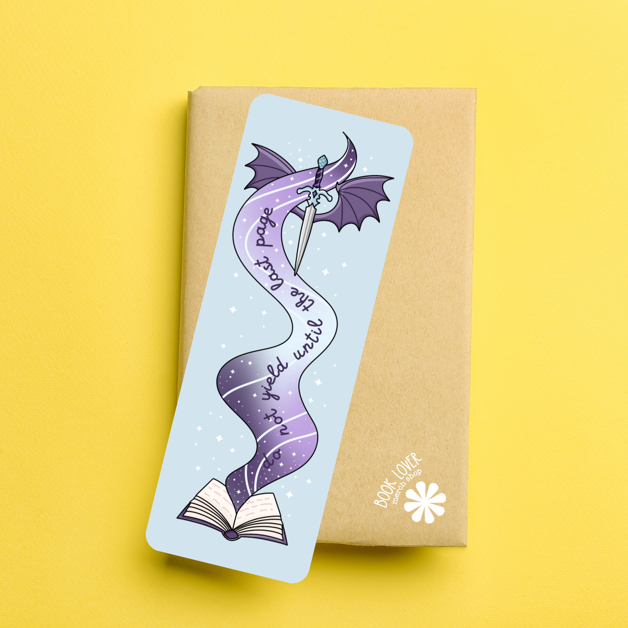 Do Not Yield Until The Last Page Bookmark