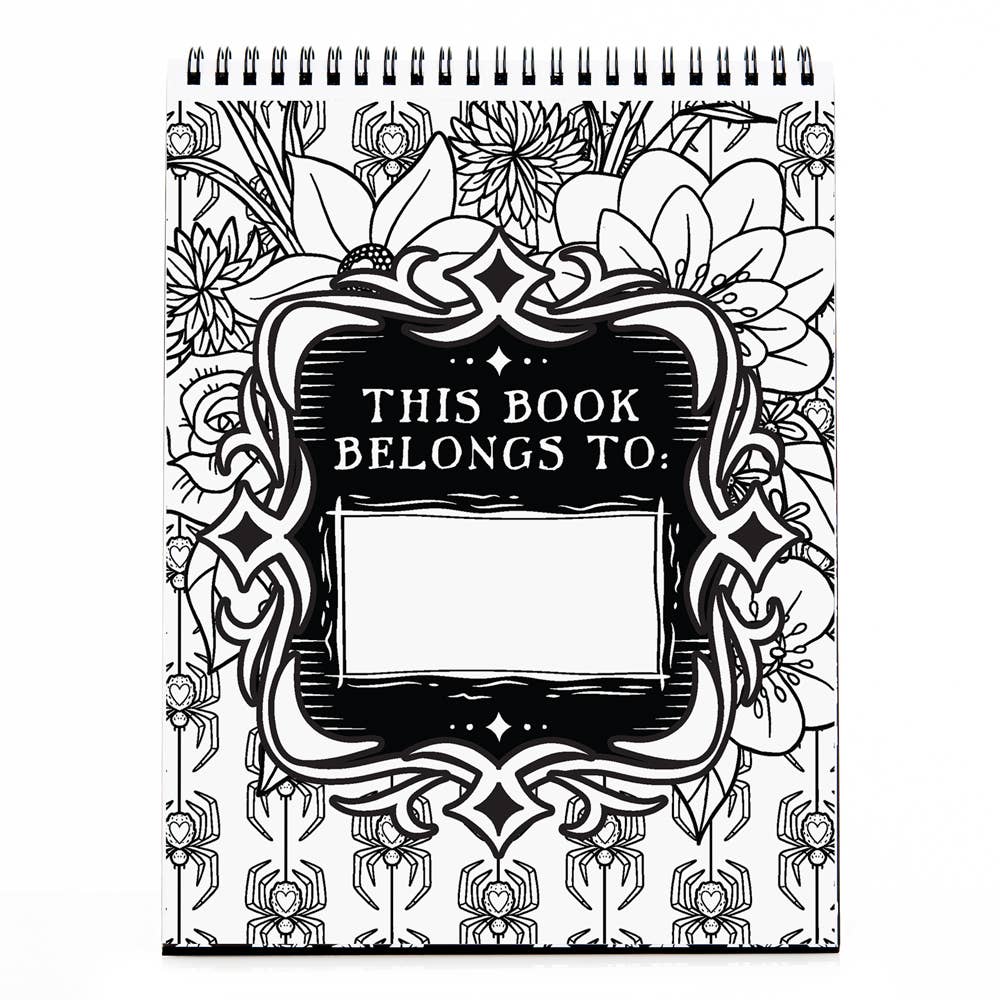 Waiting for the Night Gothic Love Coloring Book