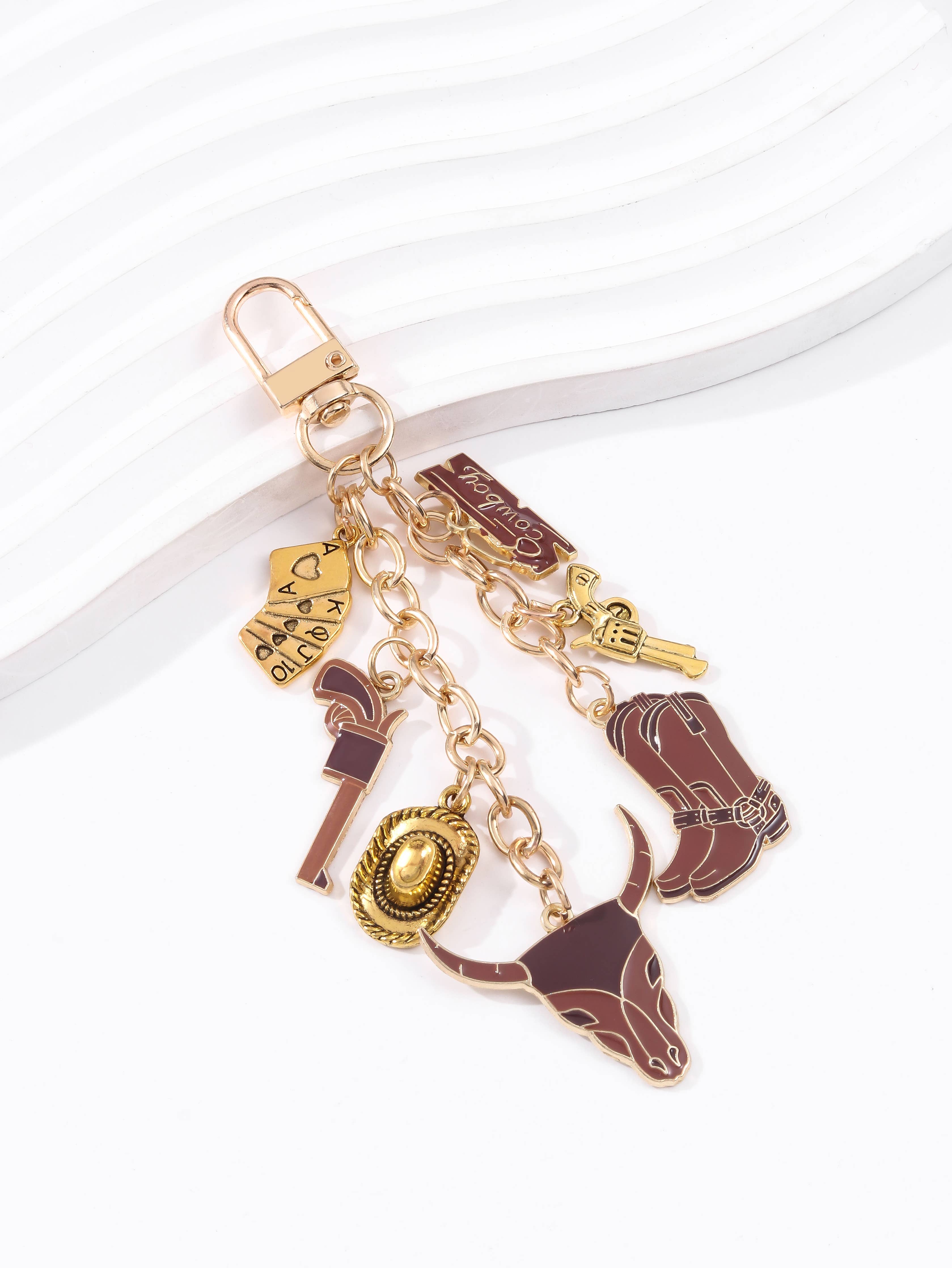 Western Cowboy Kindle Charm - Cowboy Phone Charm