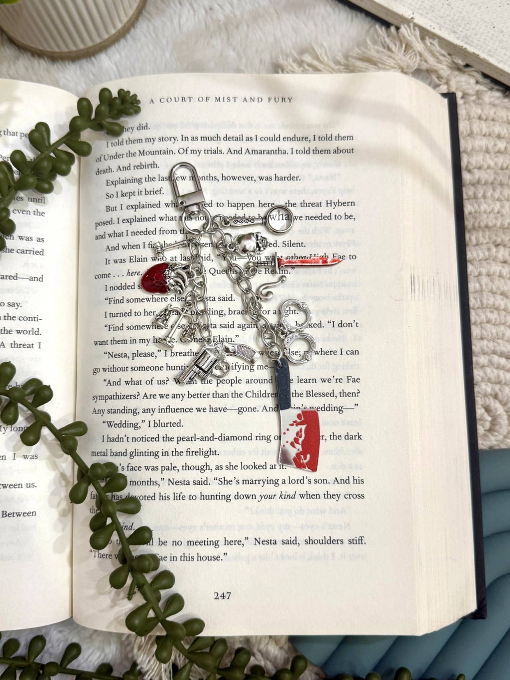 Killer Kindle Charm - Murder Charm - Mystery Charm