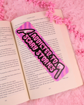 Addicted To Scary Stories Bookmark for Spooky Readers