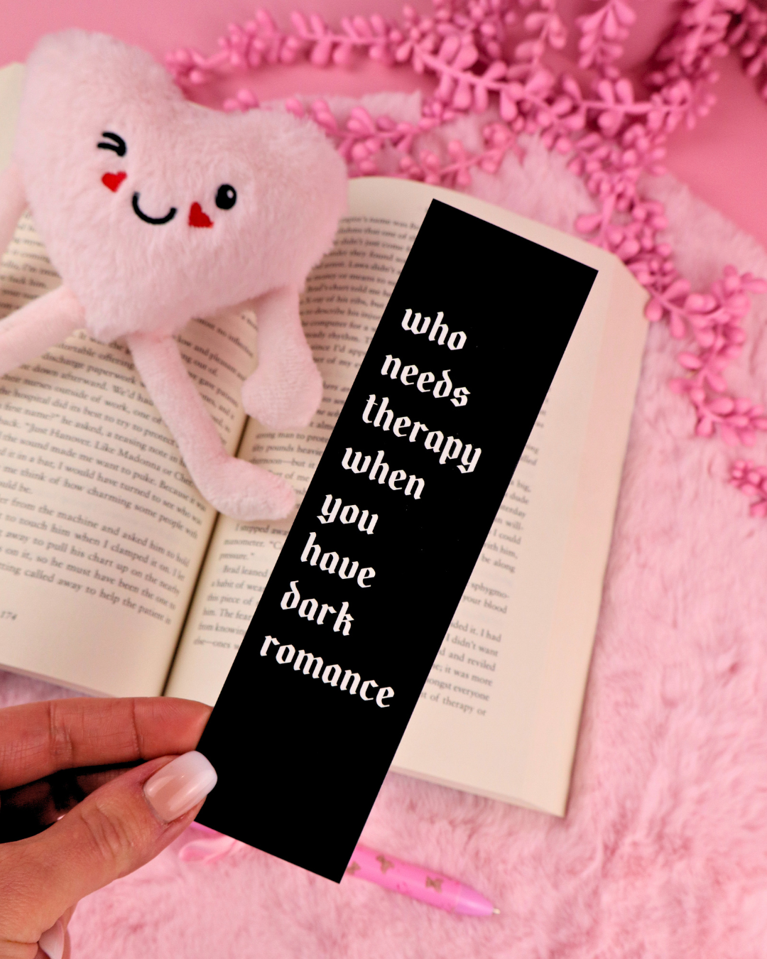 Who Needs Therapy When You Have Dark Romance Bookmark