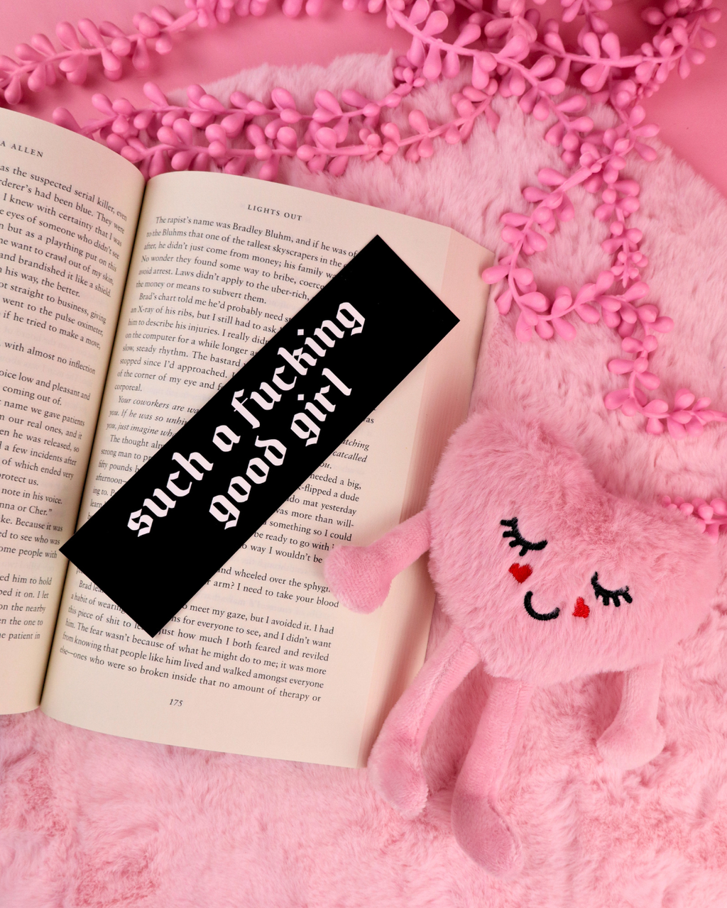Such A Fucking Good Girl Bookmark for Dark Romance Readers