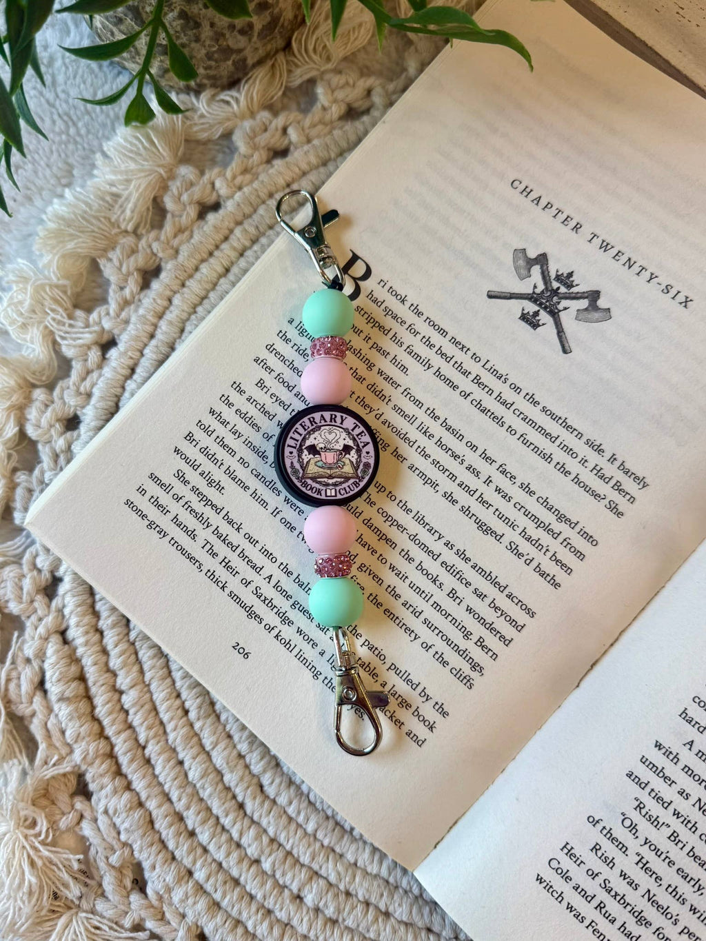 Dragon Beaded Kindle Strap