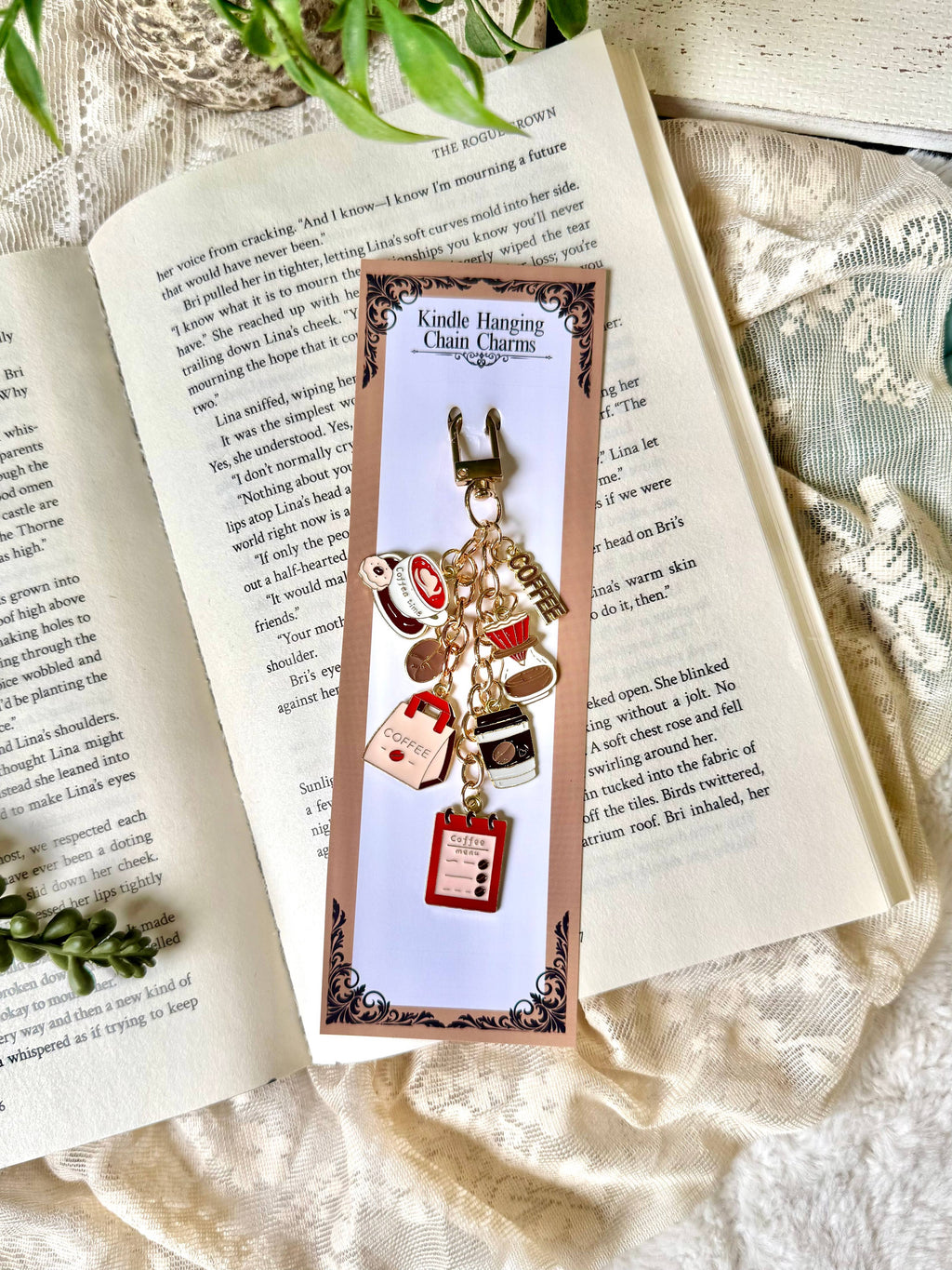 Coffee Kindle Charm - Coffee Phone Charm