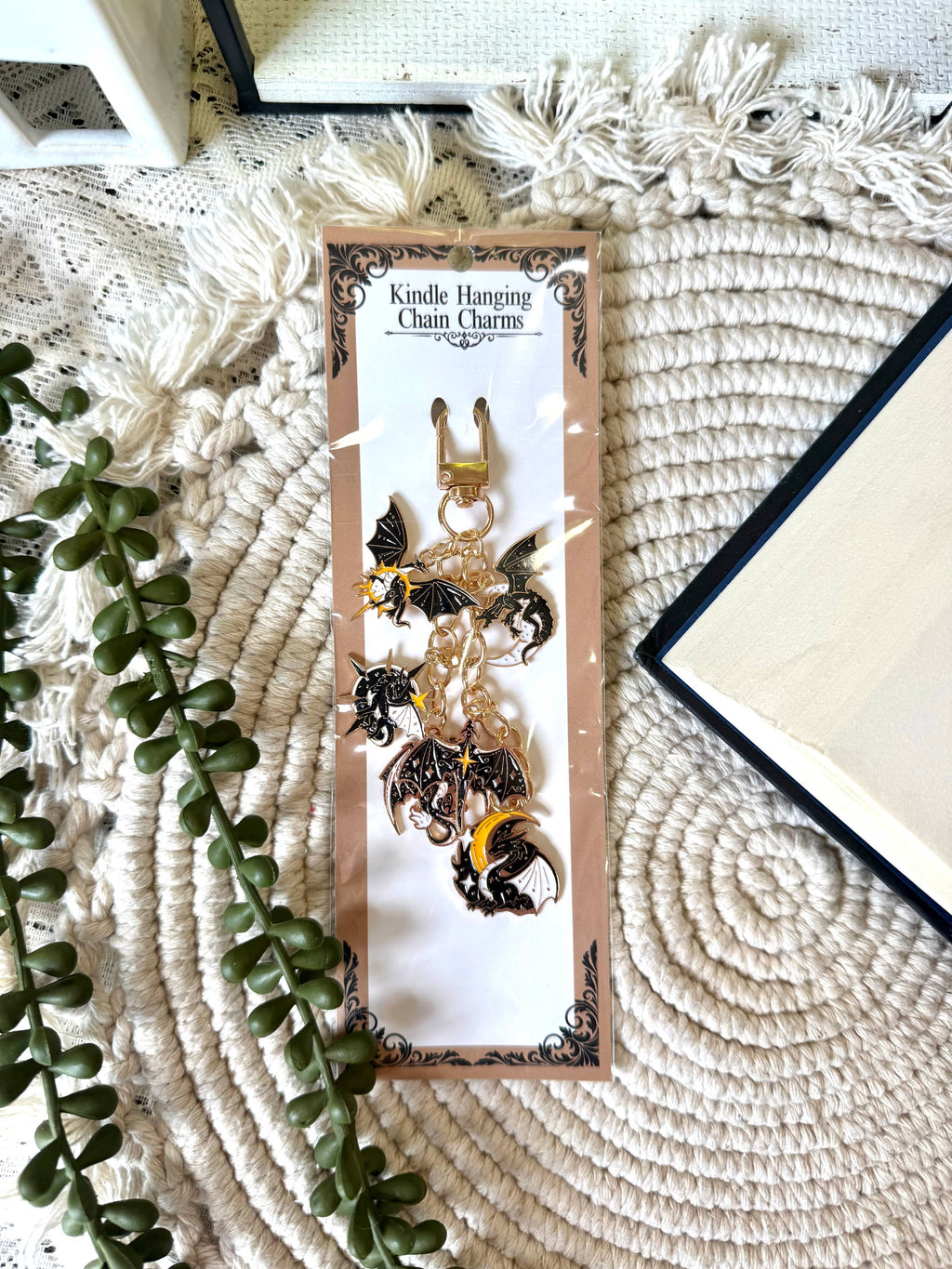 Dragon Kindle and Phone Charms