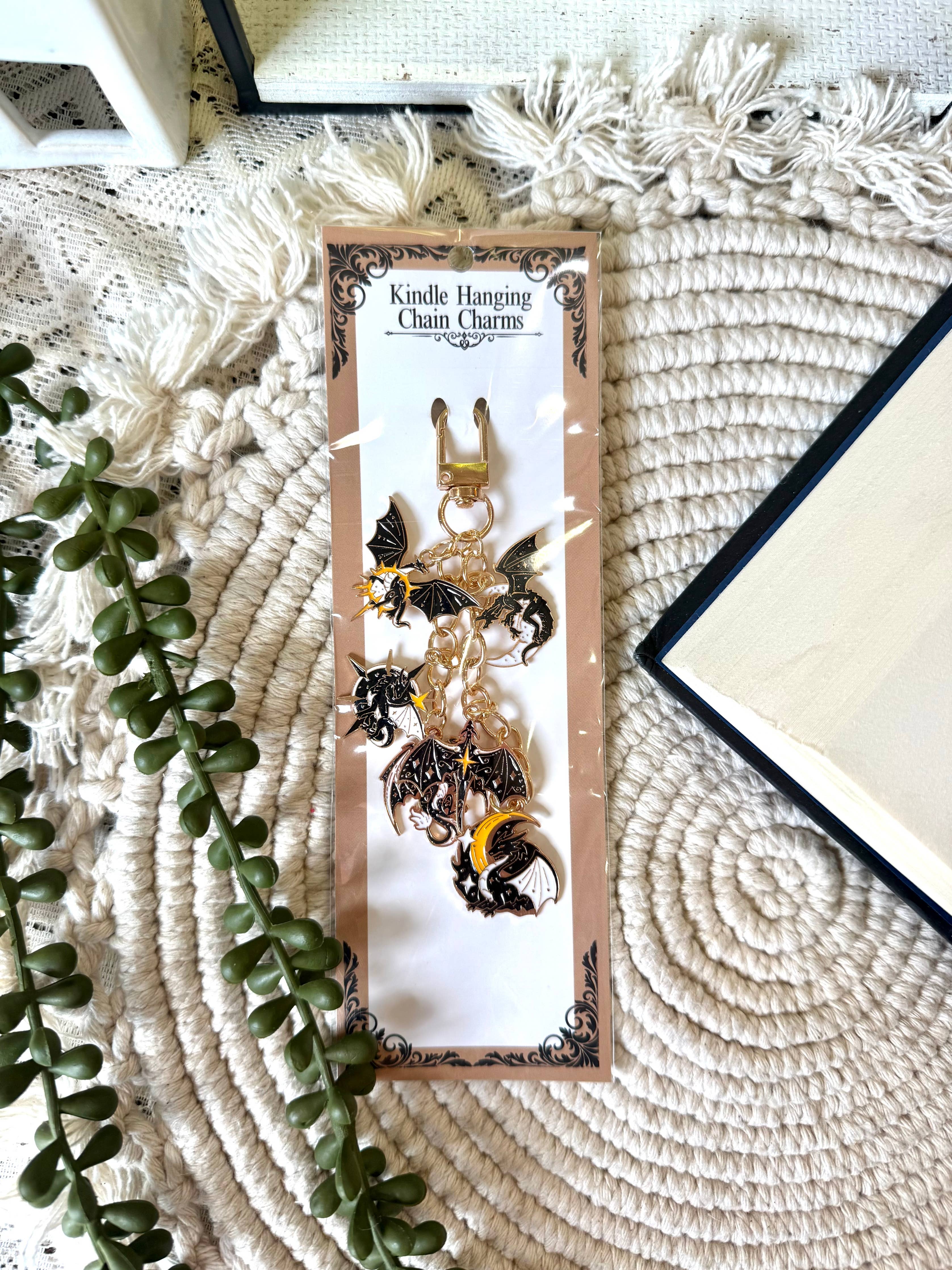 Dragon Kindle and Phone Charms