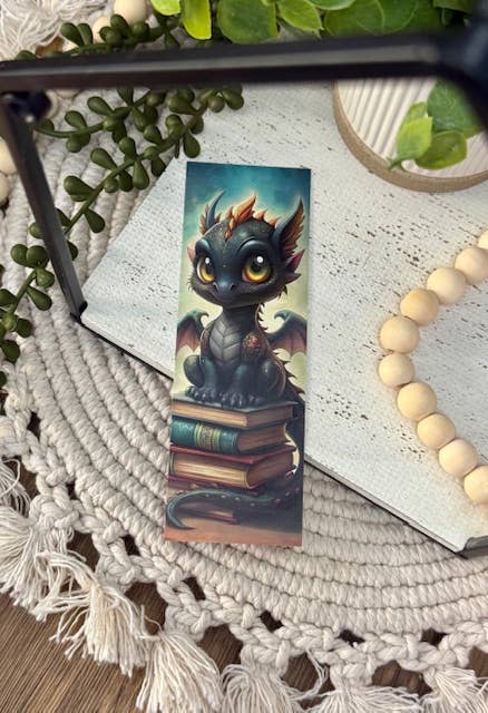 Fantasy Readers Ticket- Dragon Bookmark
