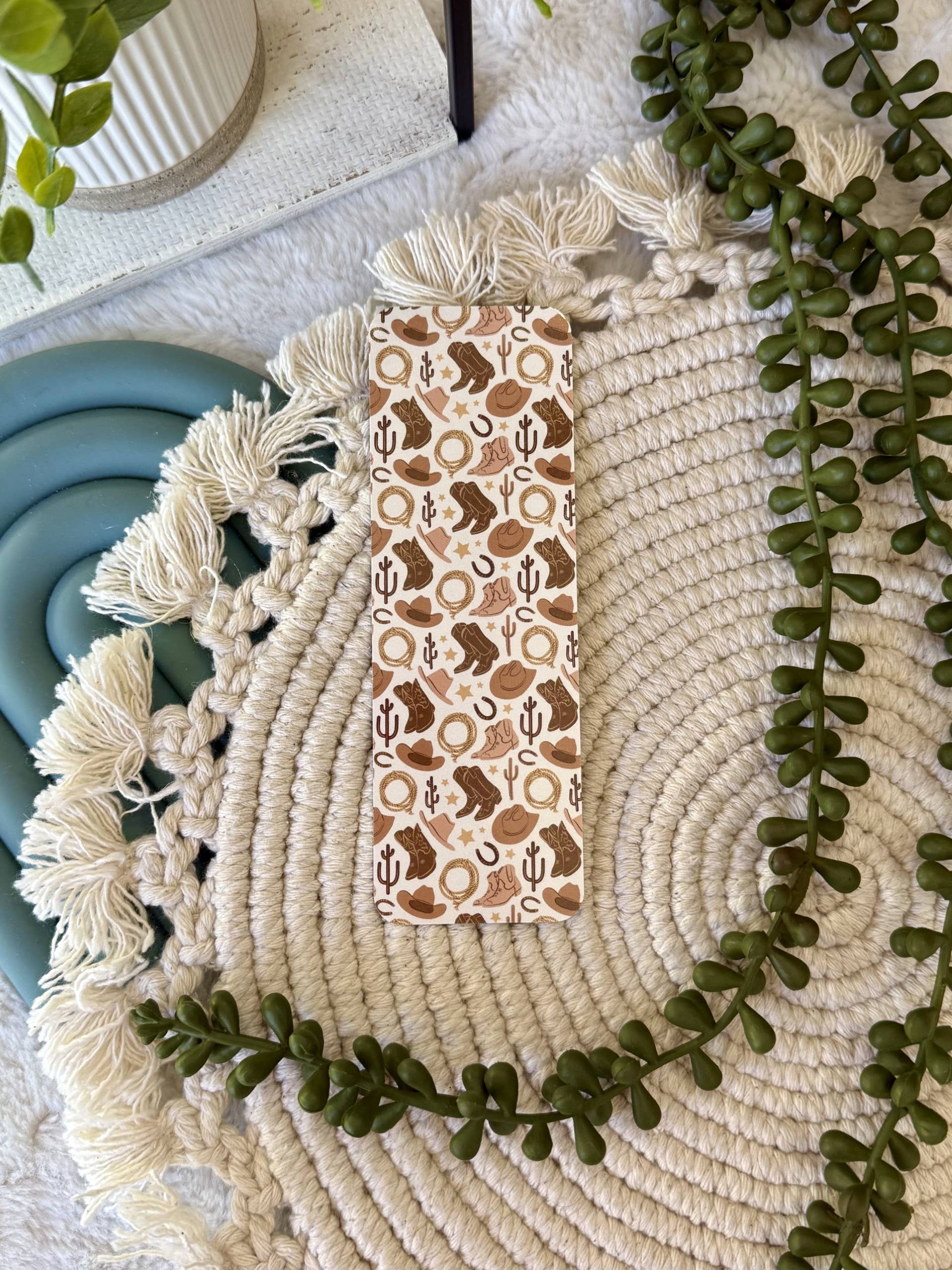Cowboy Bookmark - Western Bookmark - Cowboy Romance