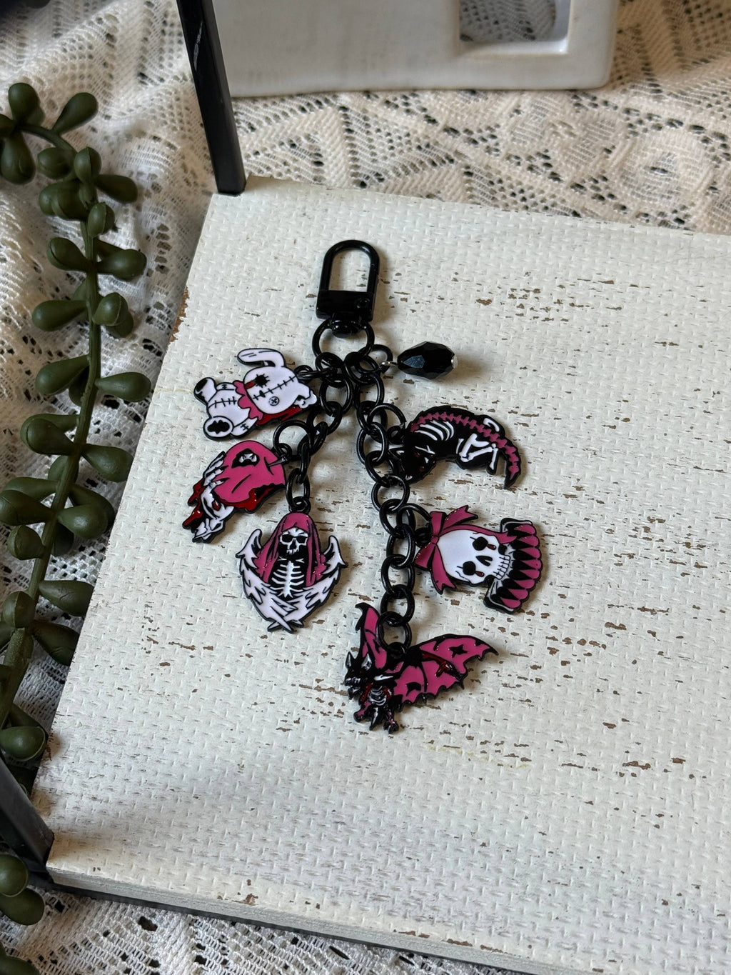 Halloween Punk Pastel Goth Kawaii Creepy Kindle Charms