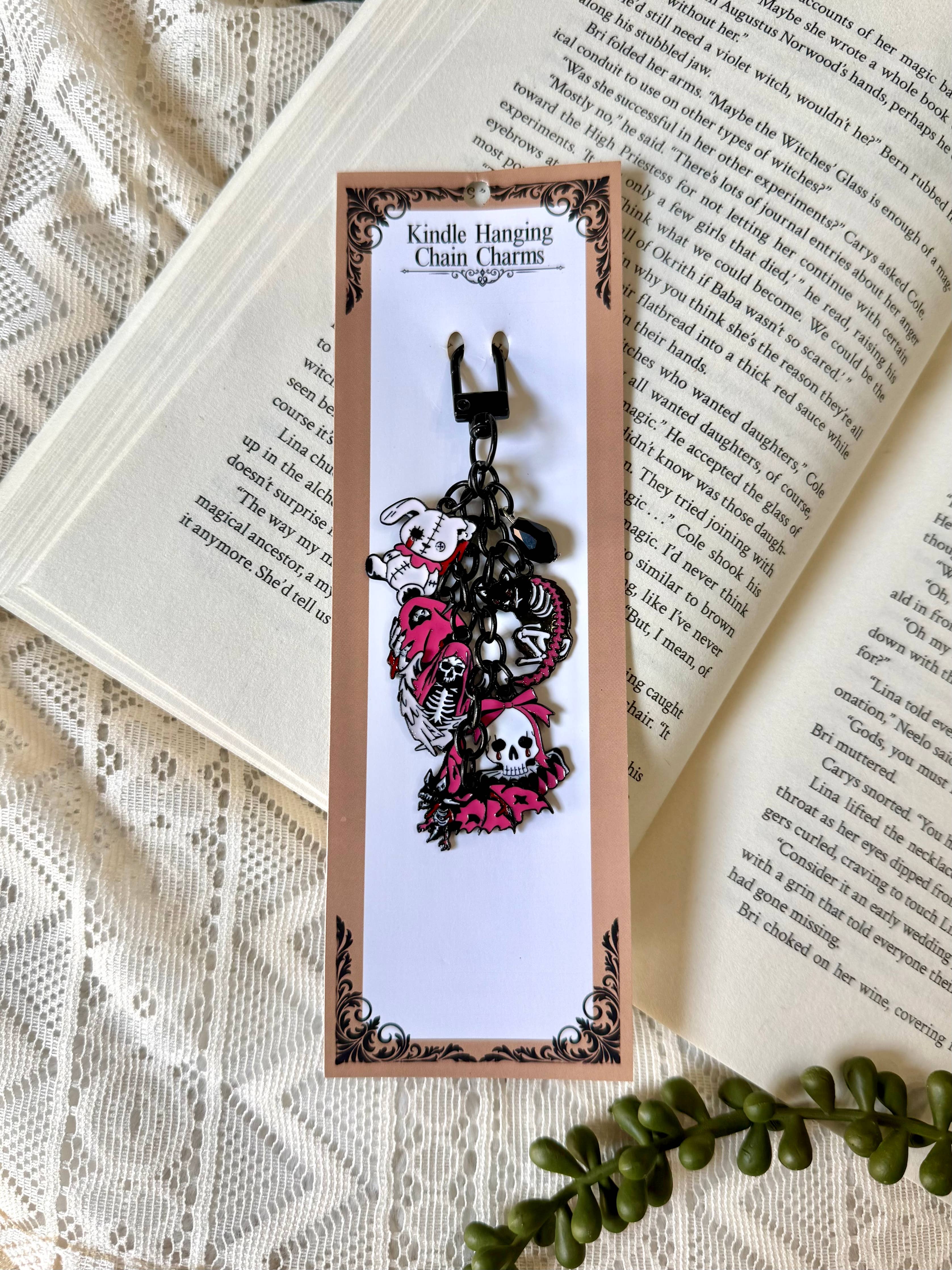 Halloween Punk Pastel Goth Kawaii Creepy Kindle Charms
