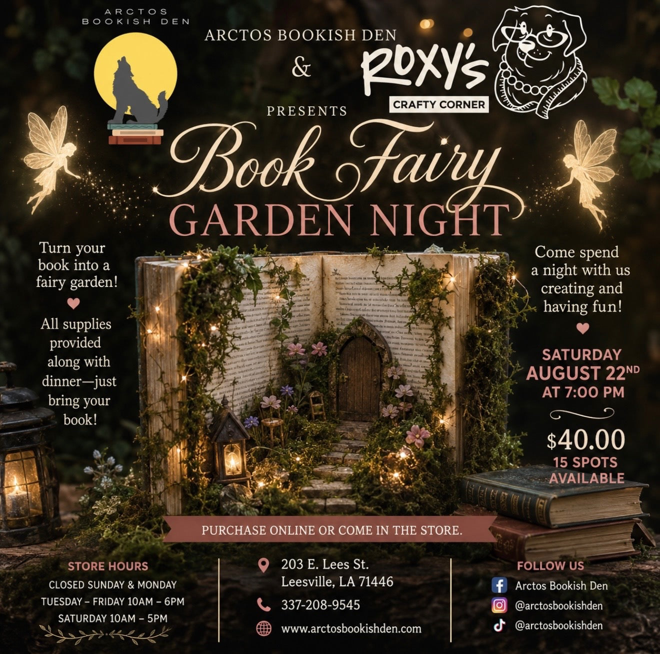book Fairy Garden Night