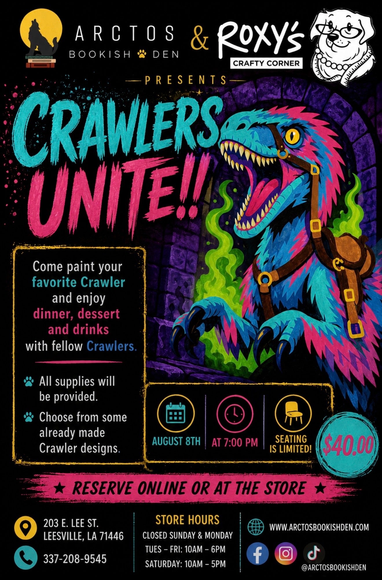 Crawlers Unit Paint Night