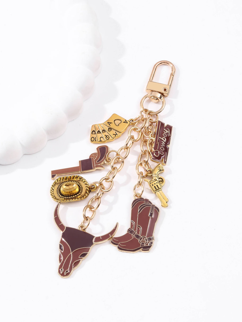 Western Cowboy Kindle Charm - Cowboy Phone Charm